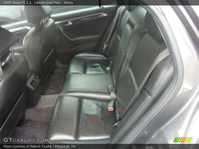 Carbon Gray Pearl / Ebony 2007 Acura TL 3.2