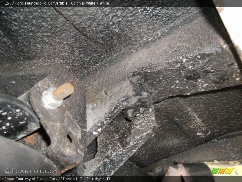 Colonial White / White 1957 Ford Thunderbird Convertible