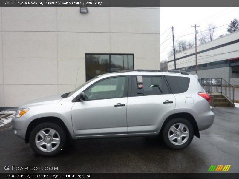 Classic Silver Metallic / Ash Gray 2007 Toyota RAV4 I4