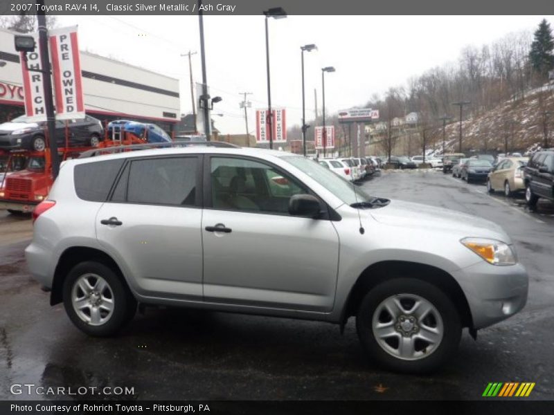 Classic Silver Metallic / Ash Gray 2007 Toyota RAV4 I4