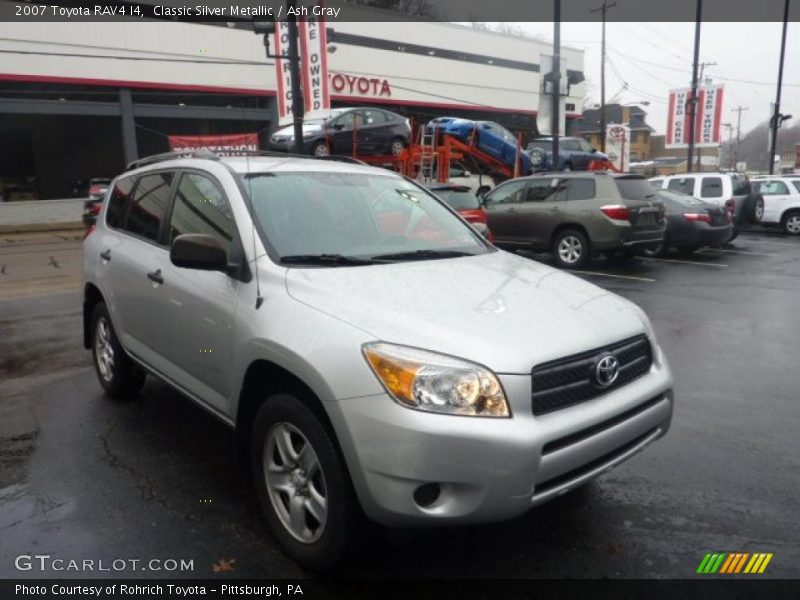 Classic Silver Metallic / Ash Gray 2007 Toyota RAV4 I4