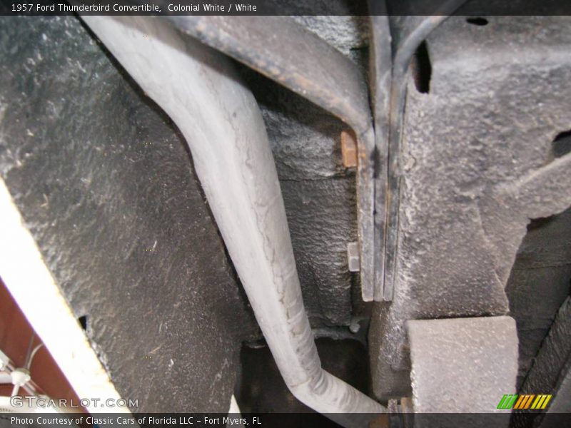 Colonial White / White 1957 Ford Thunderbird Convertible