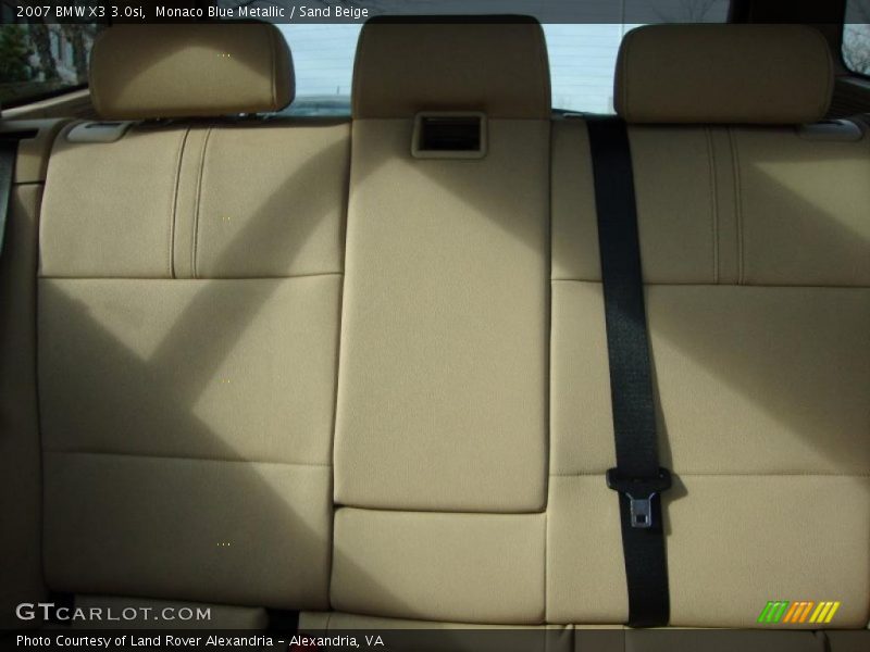 Monaco Blue Metallic / Sand Beige 2007 BMW X3 3.0si