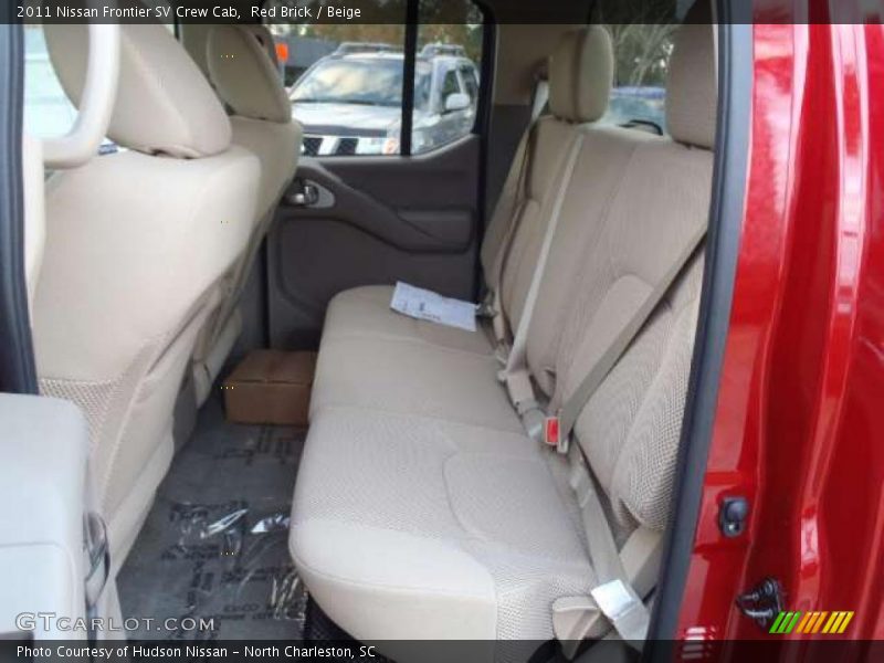 Red Brick / Beige 2011 Nissan Frontier SV Crew Cab
