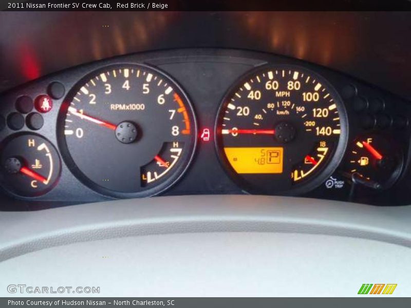  2011 Frontier SV Crew Cab SV Crew Cab Gauges