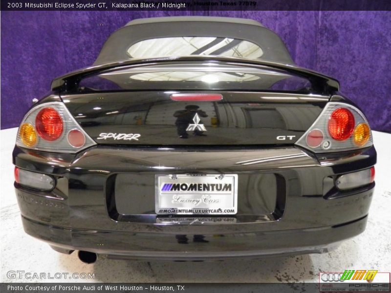 Kalapana Black / Midnight 2003 Mitsubishi Eclipse Spyder GT