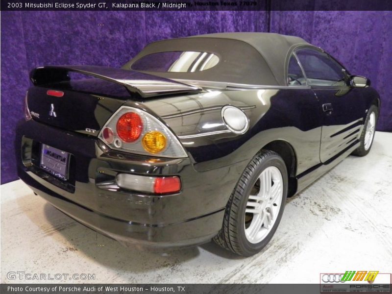 Kalapana Black / Midnight 2003 Mitsubishi Eclipse Spyder GT