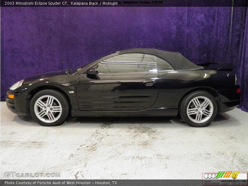 Kalapana Black / Midnight 2003 Mitsubishi Eclipse Spyder GT