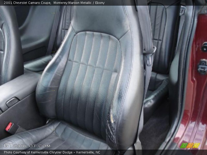  2001 Camaro Coupe Ebony Interior