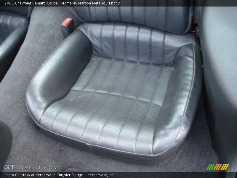  2001 Camaro Coupe Ebony Interior