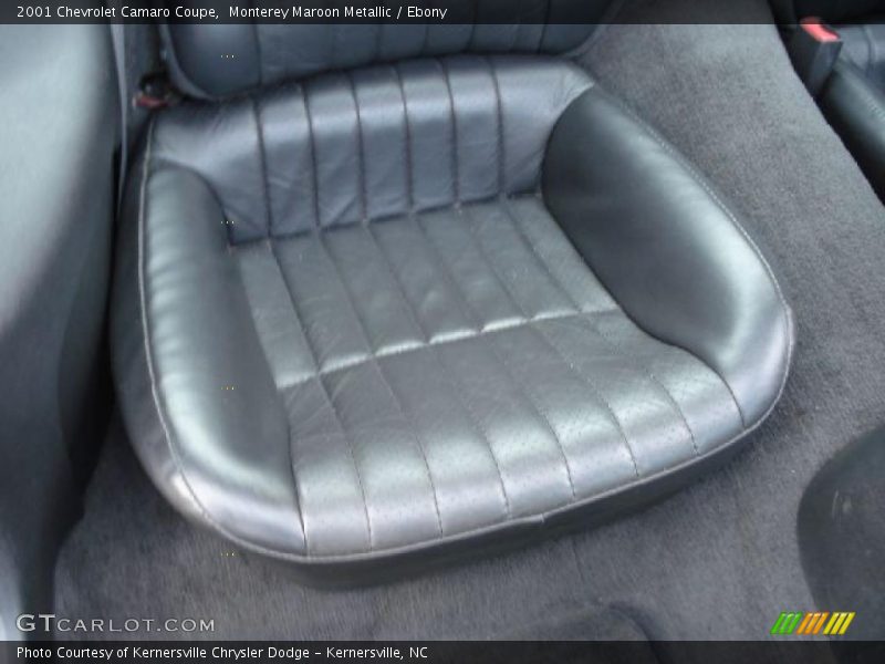 Monterey Maroon Metallic / Ebony 2001 Chevrolet Camaro Coupe