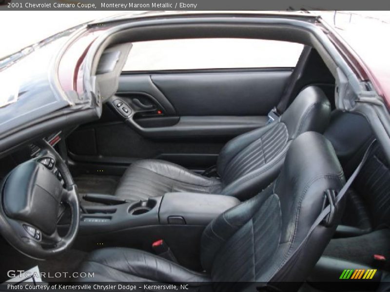  2001 Camaro Coupe Ebony Interior