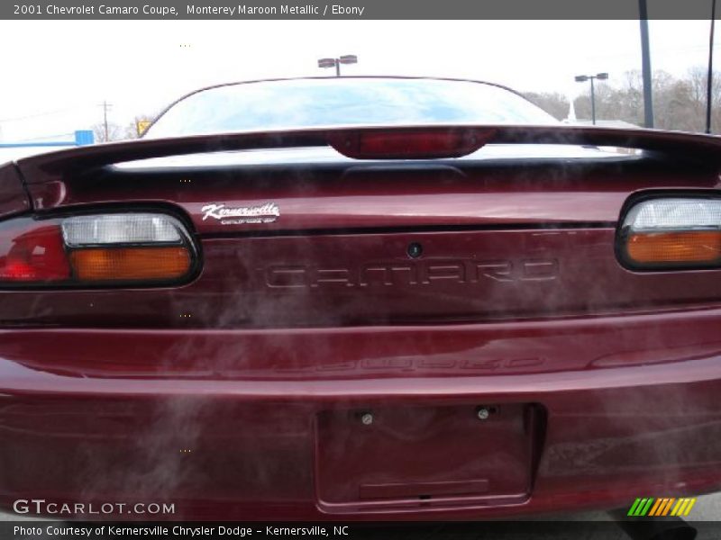 Monterey Maroon Metallic / Ebony 2001 Chevrolet Camaro Coupe