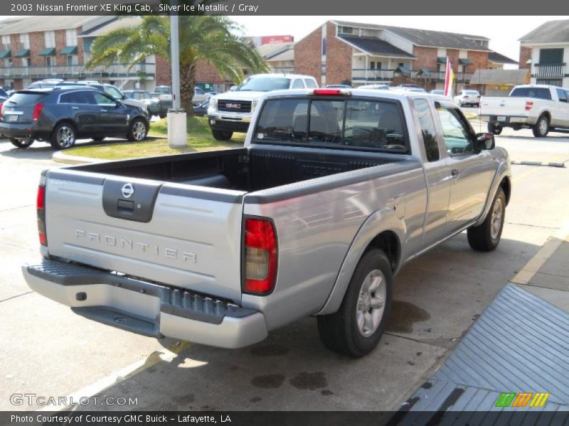 Silver Ice Metallic / Gray 2003 Nissan Frontier XE King Cab