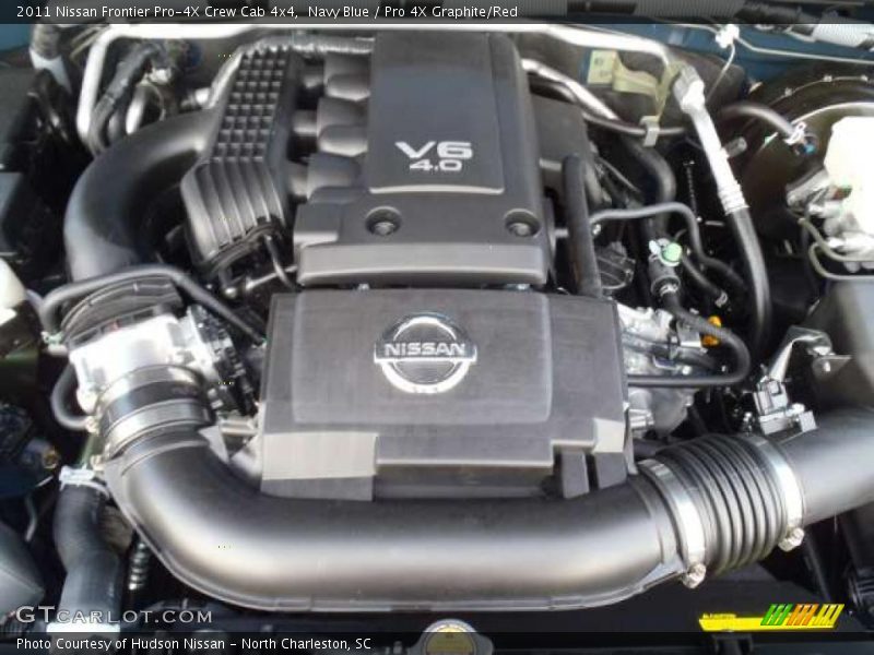  2011 Frontier Pro-4X Crew Cab 4x4 Engine - 4.0 Liter DOHC 24-Valve CVTCS V6