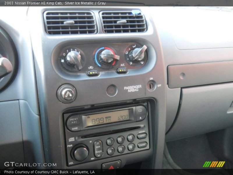 Silver Ice Metallic / Gray 2003 Nissan Frontier XE King Cab
