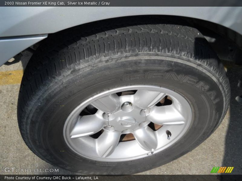 Silver Ice Metallic / Gray 2003 Nissan Frontier XE King Cab