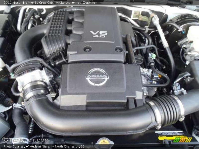  2011 Frontier SL Crew Cab Engine - 4.0 Liter DOHC 24-Valve CVTCS V6