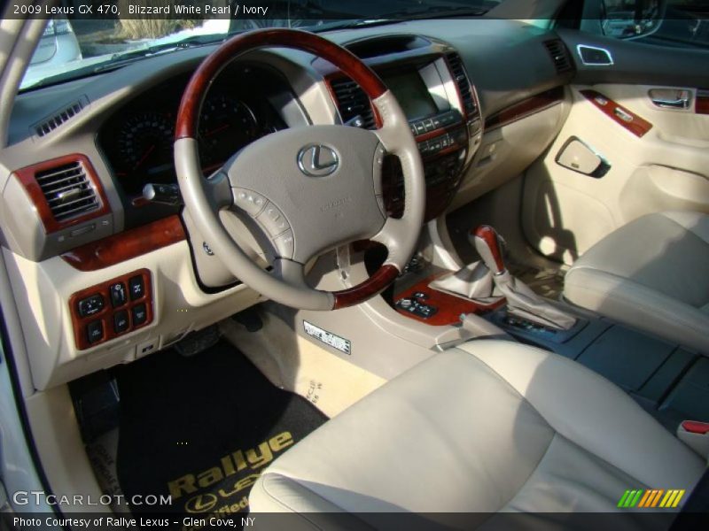 Ivory Interior - 2009 GX 470 