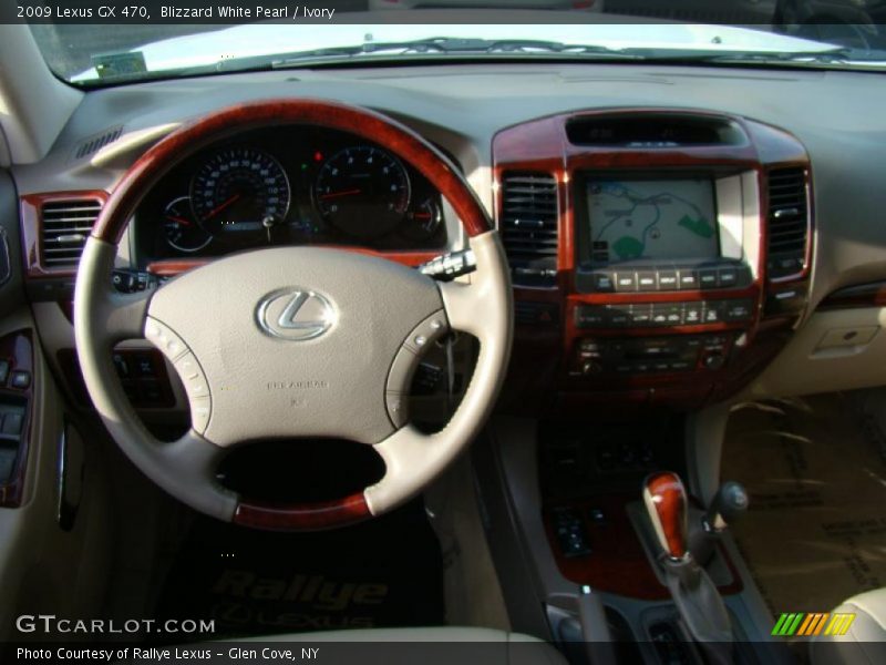 Blizzard White Pearl / Ivory 2009 Lexus GX 470
