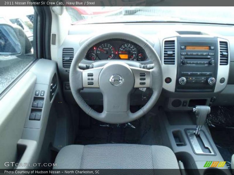 Navy Blue / Steel 2011 Nissan Frontier SV Crew Cab