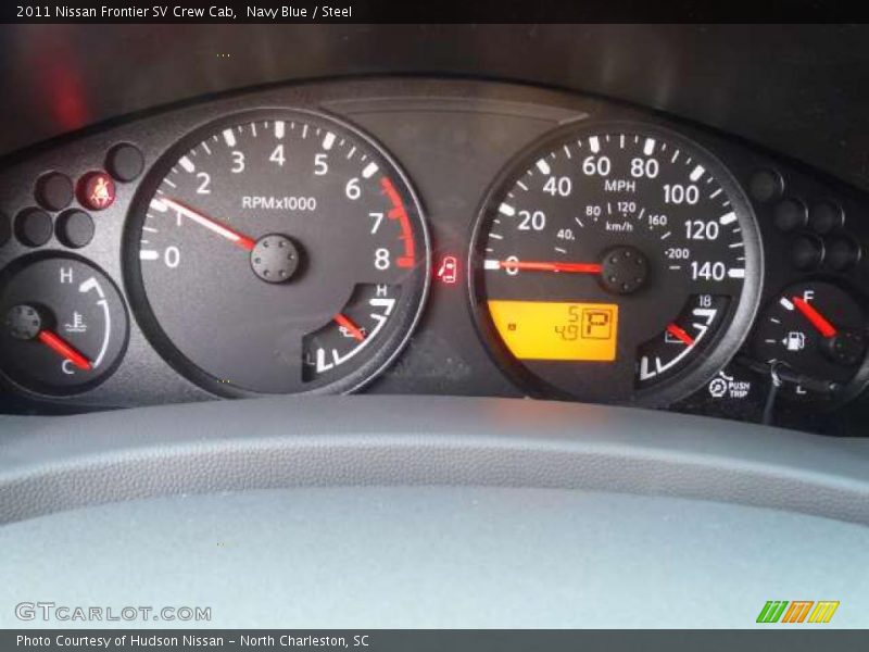  2011 Frontier SV Crew Cab SV Crew Cab Gauges
