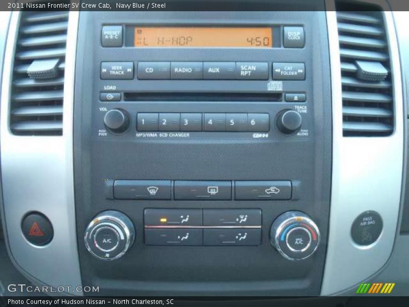 Navy Blue / Steel 2011 Nissan Frontier SV Crew Cab