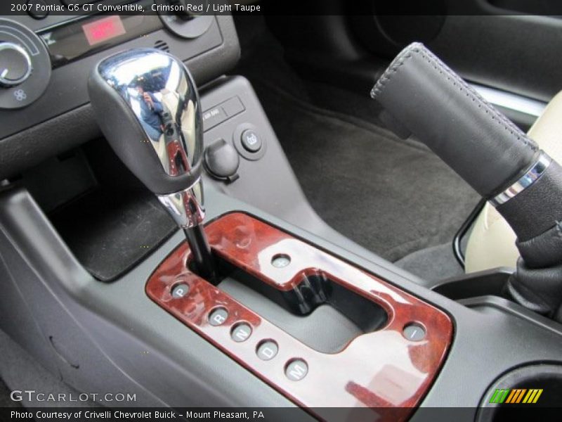 Crimson Red / Light Taupe 2007 Pontiac G6 GT Convertible