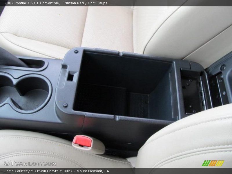 Crimson Red / Light Taupe 2007 Pontiac G6 GT Convertible