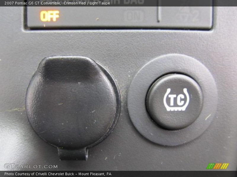 Crimson Red / Light Taupe 2007 Pontiac G6 GT Convertible