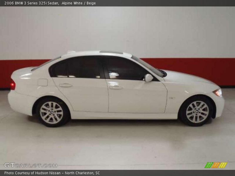 Alpine White / Beige 2006 BMW 3 Series 325i Sedan