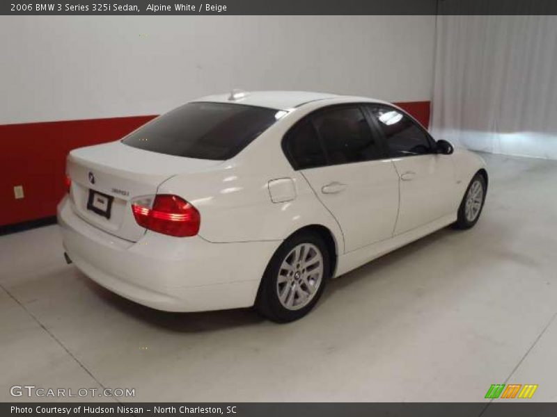 Alpine White / Beige 2006 BMW 3 Series 325i Sedan