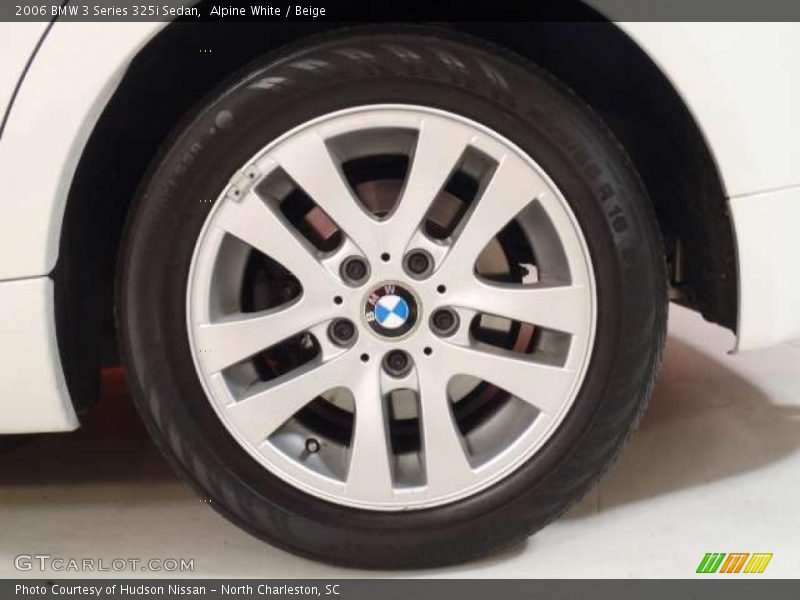 Alpine White / Beige 2006 BMW 3 Series 325i Sedan