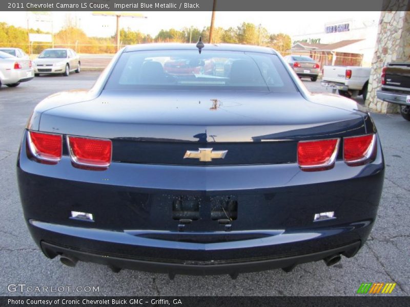 Imperial Blue Metallic / Black 2011 Chevrolet Camaro LS Coupe