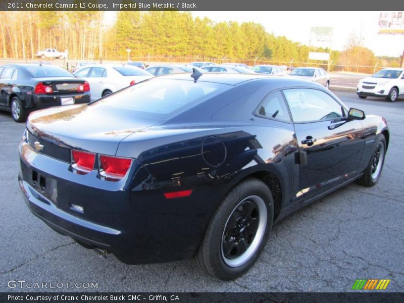 Imperial Blue Metallic / Black 2011 Chevrolet Camaro LS Coupe