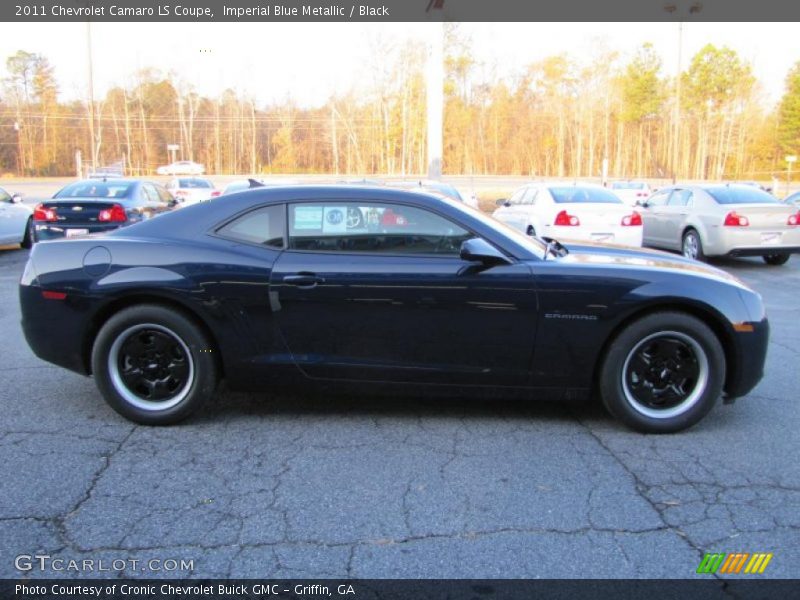 Imperial Blue Metallic / Black 2011 Chevrolet Camaro LS Coupe