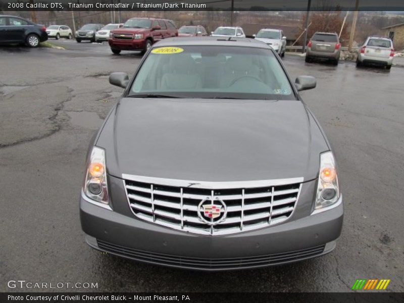 Titanium Chromaflair / Titanium/Dark Titanium 2008 Cadillac DTS