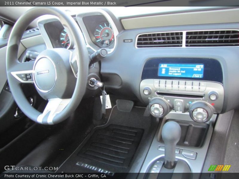Imperial Blue Metallic / Black 2011 Chevrolet Camaro LS Coupe