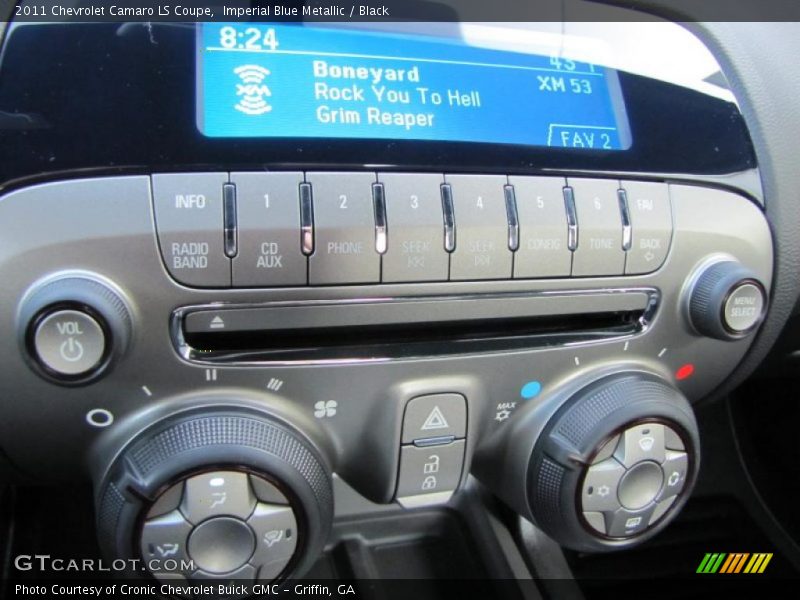 Controls of 2011 Camaro LS Coupe