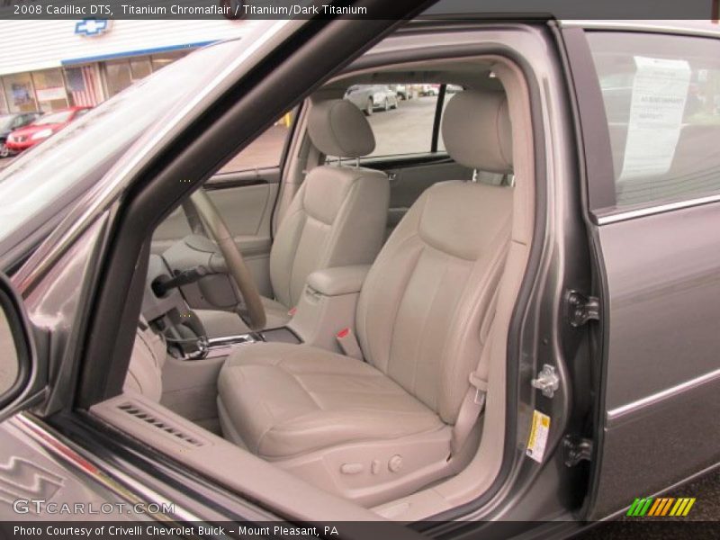 Titanium Chromaflair / Titanium/Dark Titanium 2008 Cadillac DTS