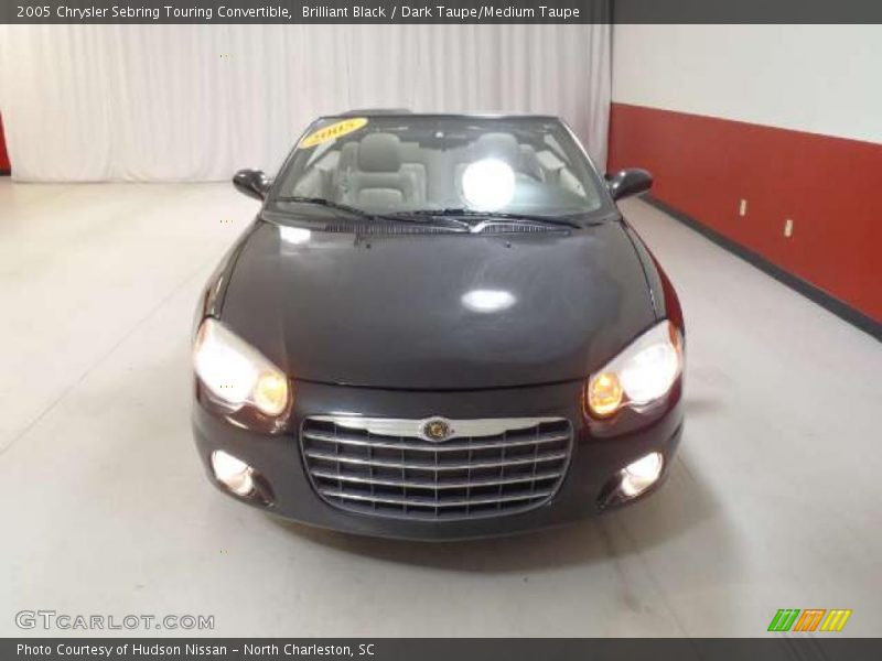 Brilliant Black / Dark Taupe/Medium Taupe 2005 Chrysler Sebring Touring Convertible