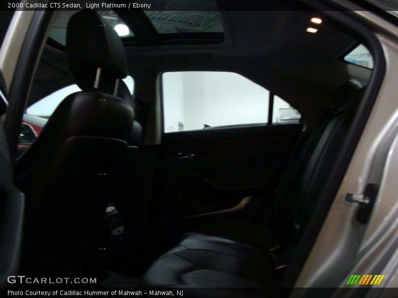 Light Platinum / Ebony 2008 Cadillac CTS Sedan