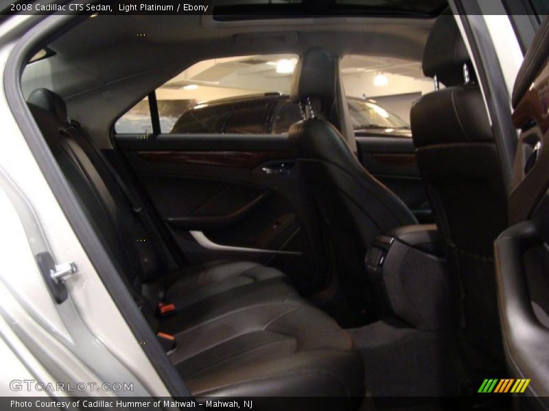 Light Platinum / Ebony 2008 Cadillac CTS Sedan