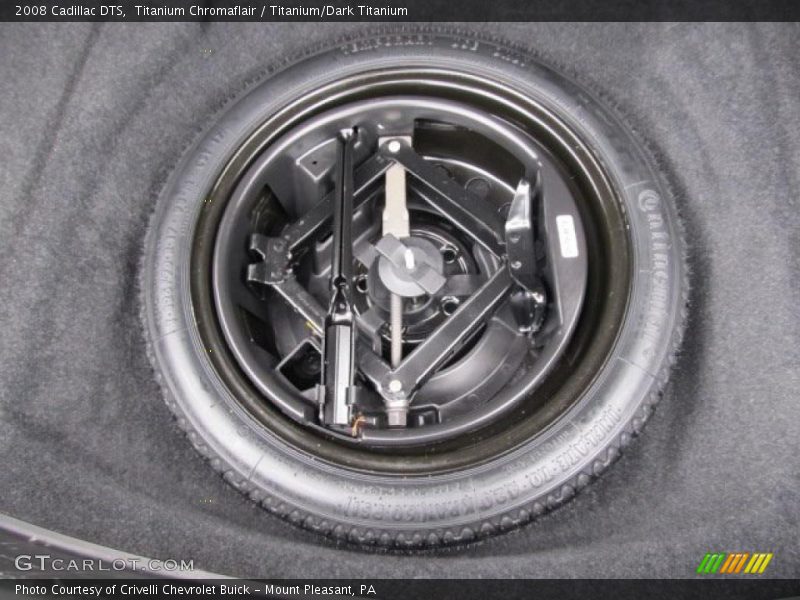 Titanium Chromaflair / Titanium/Dark Titanium 2008 Cadillac DTS