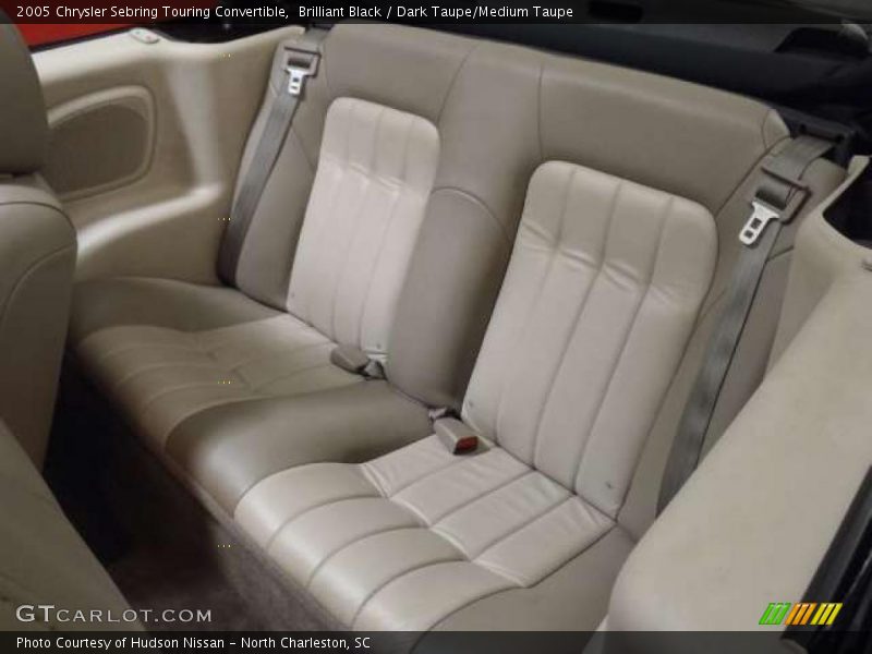 Brilliant Black / Dark Taupe/Medium Taupe 2005 Chrysler Sebring Touring Convertible