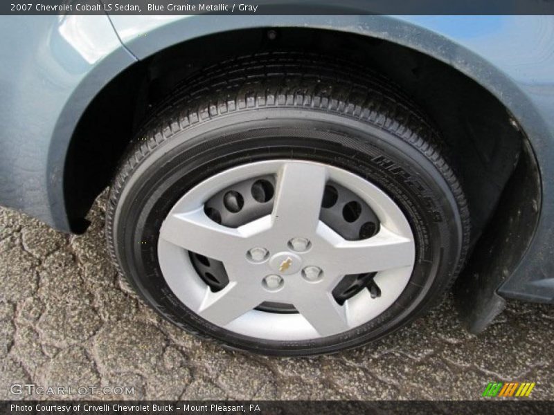 Blue Granite Metallic / Gray 2007 Chevrolet Cobalt LS Sedan