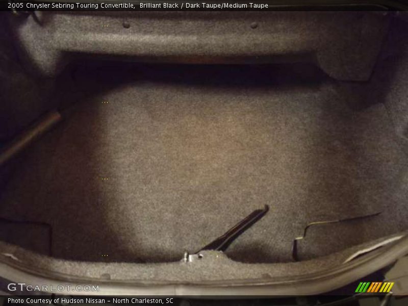 Brilliant Black / Dark Taupe/Medium Taupe 2005 Chrysler Sebring Touring Convertible