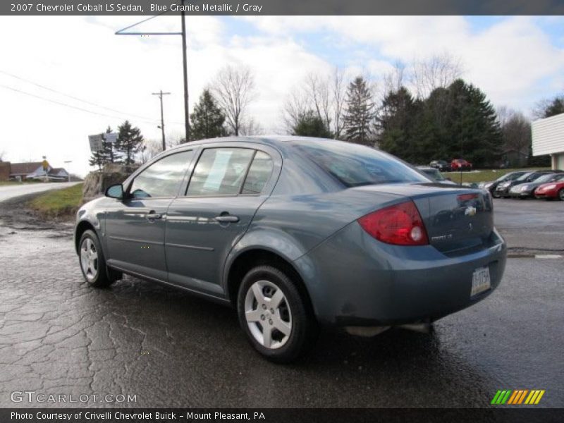 Blue Granite Metallic / Gray 2007 Chevrolet Cobalt LS Sedan