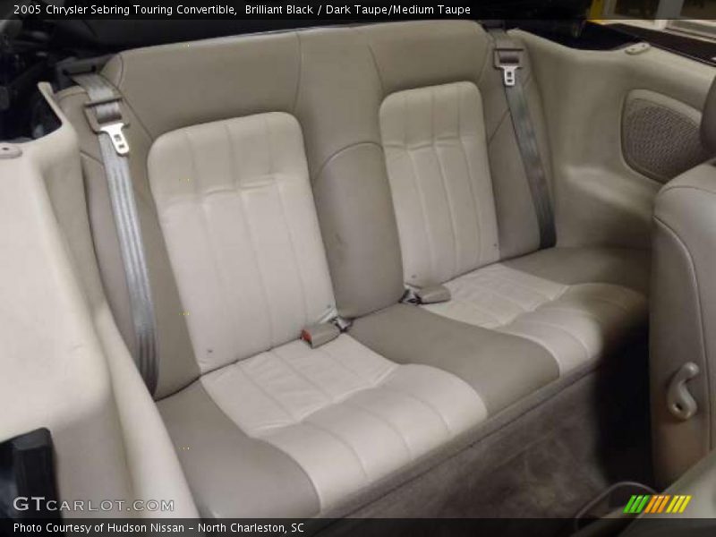 Brilliant Black / Dark Taupe/Medium Taupe 2005 Chrysler Sebring Touring Convertible