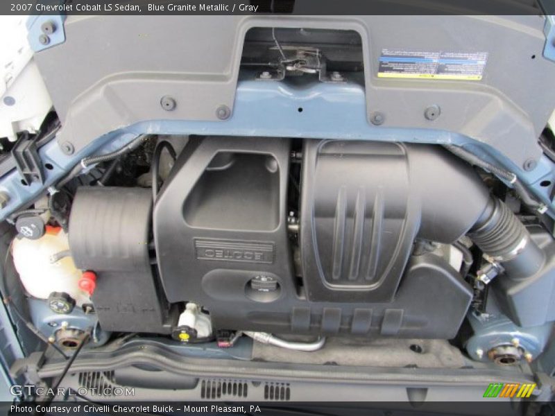 Blue Granite Metallic / Gray 2007 Chevrolet Cobalt LS Sedan